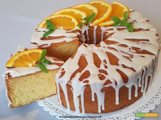 Chiffon cake allo sciroppo di arancia