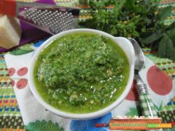 Pesto alle ramoracce e nocciole