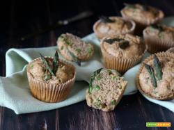 Muffin leggeri e integrali agli asparagi  – ricetta veloce