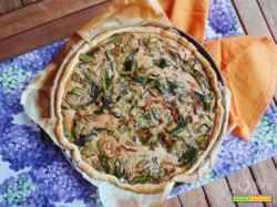 Torta salata con Catalogna