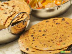 Gehu Bajra Thepla – pane indiano piatto