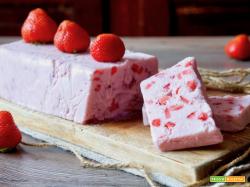 Semifreddo alle Fragole e Ricotta