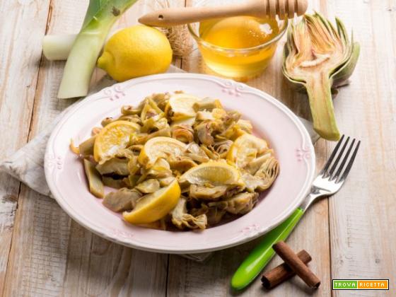 Carciofi al miele e limone: una delizia sana e raffinata!
