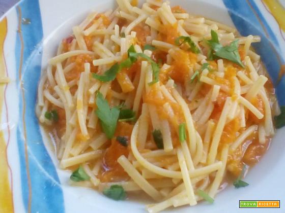 Pasta e zucca