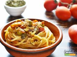 Spaghetti alla Pantesca ricetta siciliana