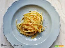 Spaghetti con la bottarga