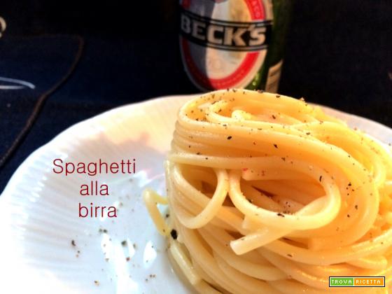 Spaghetti alla birra