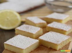 MATTONELLE DI RICOTTA YOGURT E LIMONE
