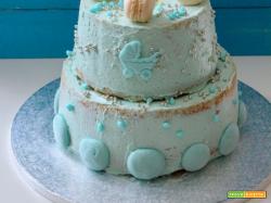 Torta di Battesimo (Naked Chiffon Cake)