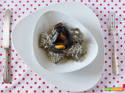 PACCHERI NERI COZZE E PECORINO!