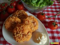 Polpette di merluzzo con panatura di grissini