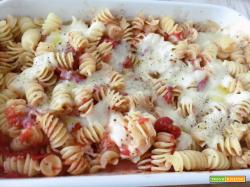 Pasta al forno con pomodoro fresco