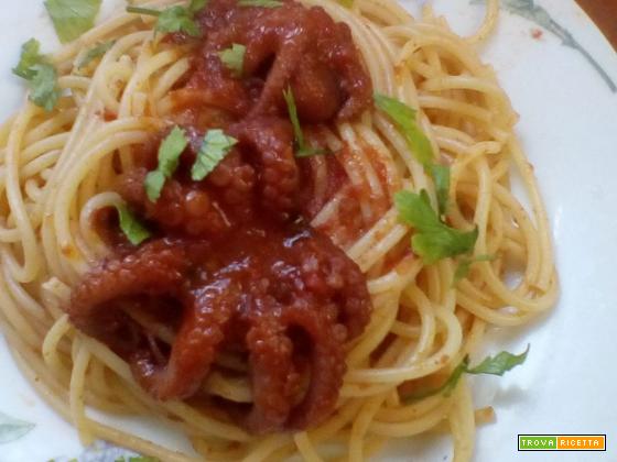 Spaghetti con i purptiell’ veraci