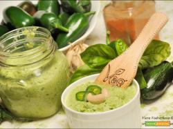 Pesto di Jalapeno verdi, Basilico e Anacardi