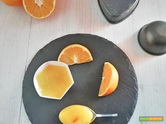 Crema all'arancia senza uova