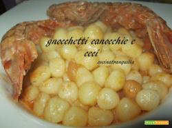 GNOCCHETTI CANOCCHIE E CECI