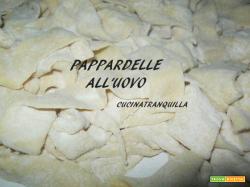 pappardelle all'uovo