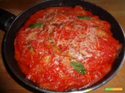 Ricetta-Parmigiana con prosciutto e mozzarella di bufala