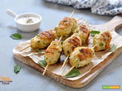 Kofta di pollo (polpette speziate sullo spiedo)
