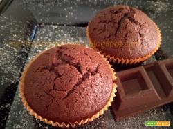 Muffins al doppio cioccolato gluten free