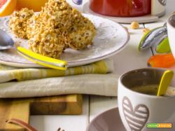 Colazione sana: rocher di ricotta, succo di pompelmo e caffè