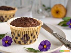 Muffin con mandorle e cioccolato, ricetta senza farina