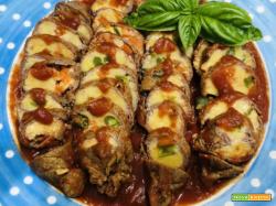 Involtini al vapore e ripassati in salsa con il CuCo Moulinex
