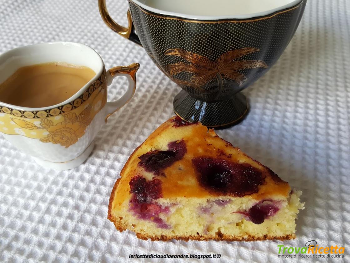 Torta Ai Mirtilli Cotta In Padella Ricetta Trovaricetta Com