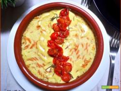 Pasta di Lenticchie con Crema di Cavolfiore in Besciamella al Curry