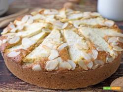 Torta di mele e latte di cocco senza zucchero