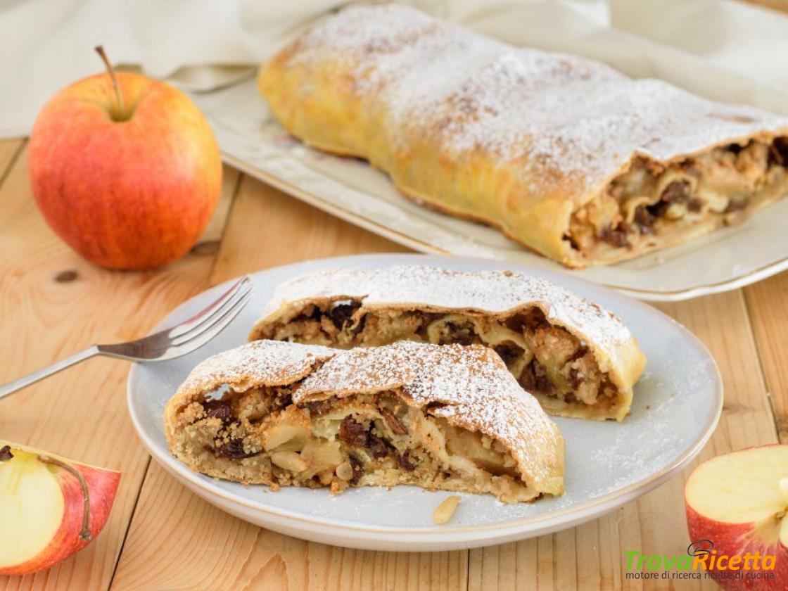 Strudel Di Mele Ricetta Originale Ricetta Trovaricetta Com