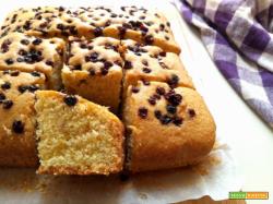 TORTA AL MAIS CON MIRTILLI ROSSI