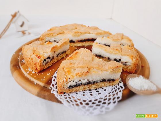 Crostata Cocco Le E Cioccolato Ricetta Trovaricetta Com