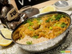 Dhingri matar – curry semplice di funghi e piselli