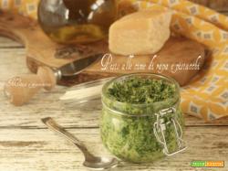 Pesto alle cime di rapa e pistacchi