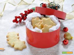 Shortbread alle mandorle – Biscotti di Natale semplici