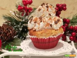 Cupcakes natalizi alle pere profumati con zenzero e cannella la ricetta