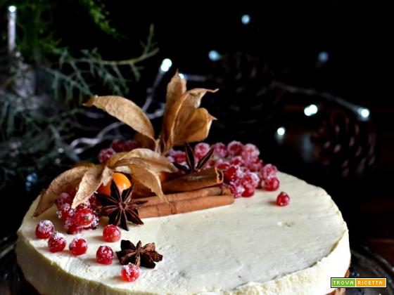 Gingerbread cheesecake, il dolce di Natale senza cottura