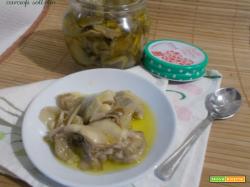 Carciofi sott’olio