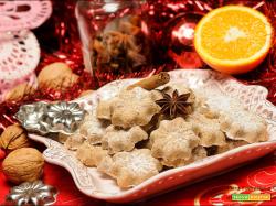 Due fiori di Natale vegan senza glutine