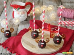 Rudolph cake pops al cioccolato