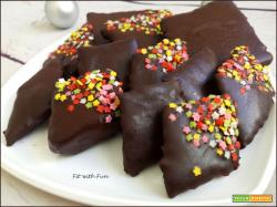 Brownies al Cacao Proteici e Vegan  4 Ingredienti