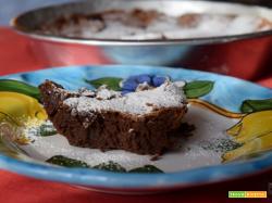 Torta tenerina senza lattosio