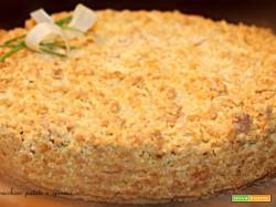 Sbriciolata con spinaci,stracchino e patate.