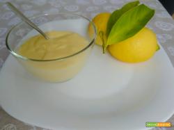 Crema pasticcera al limone