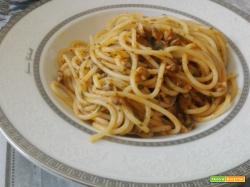 Spaghetti al ragù di vongole