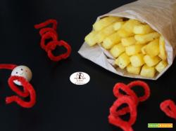 Stick di polenta fritta con la friggitrice ad aria