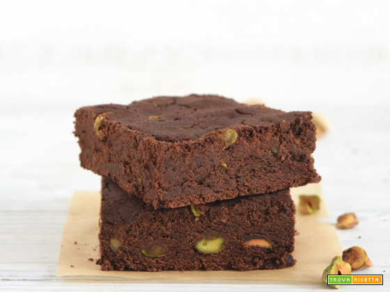 Brownies ai pistacchi