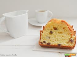 Plumcake all’uvetta senza bilancia