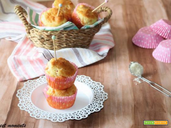 Muffin prosciutto e scamorza